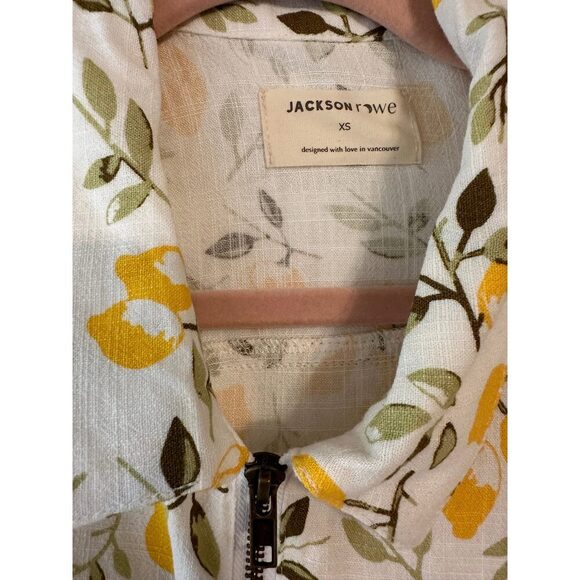 Jackson Rowe Shorts Lemon Romper Sz XS - Picture 6 of 8